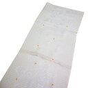 夏用 帯揚げ (オフホワイト系 :絞り)絽 正絹 帯あげ 絹 絽 和装小物【メール便OK】