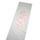 刺繍半衿 礼装用 シルフィル 日本製(梅柄)成人式 振袖 【メール便OK】(4)