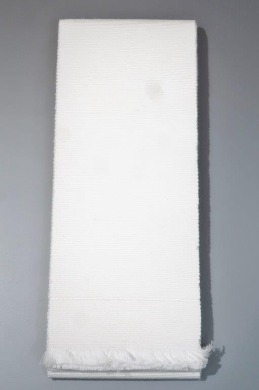 白帯 綿つづれ 木綿100％ 長さ4m・幅9．5cm