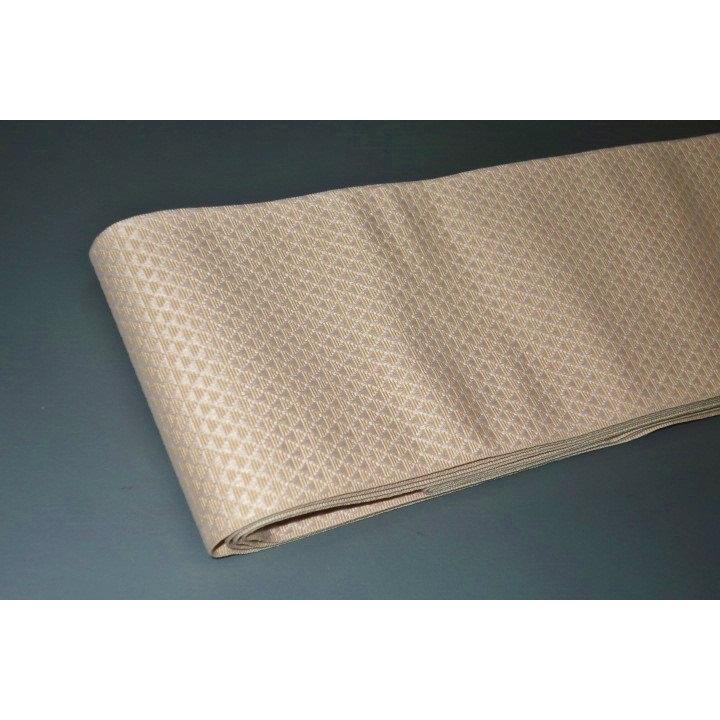 男角帯 高級化繊若狭織 К桜芭蕉色 鱗文様