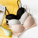 メッシュ ノンワイヤー シルクブラジャー レディース シルク ブラジャー(4)