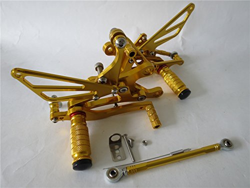 ヤマハ YZF-R1 1998-2003年 調整式　バックステップCNC 金