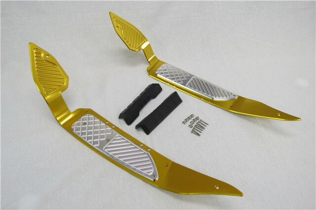 Aero Parts - PCX 125 150 2018-2020 アルミ CNC ステップボード Cタイプ 金