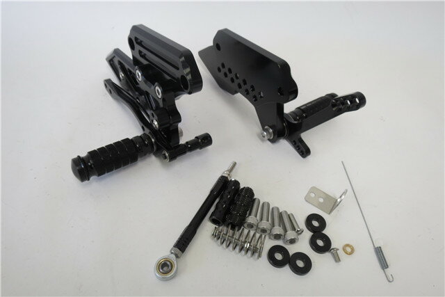 gsx250r gsx-250r 2017- CNC 調整式 バックステップ 黒