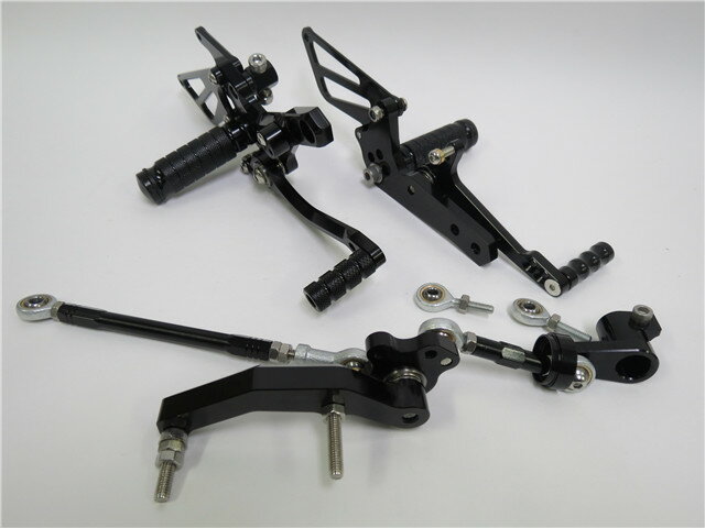 KTM 690 DUKE デューク 2012- 用 調整式 バックステップ CNC 　黒