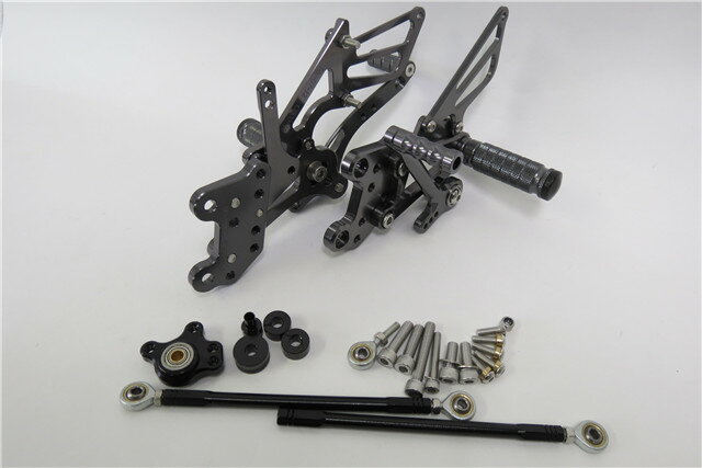 乐天商城 - CNC 調整式 CBR600RR 2003-2006 CBR1000RR 2004-2007 バックステップ 灰