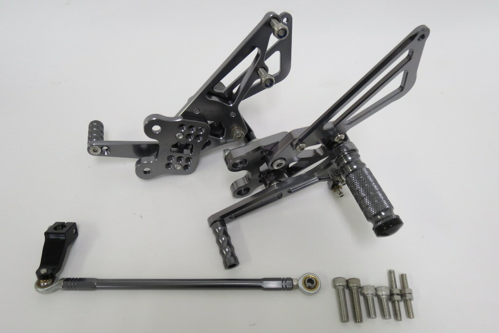 CNC 調整式 ZX-14R / ABS 2012-2023 バックステップ 灰