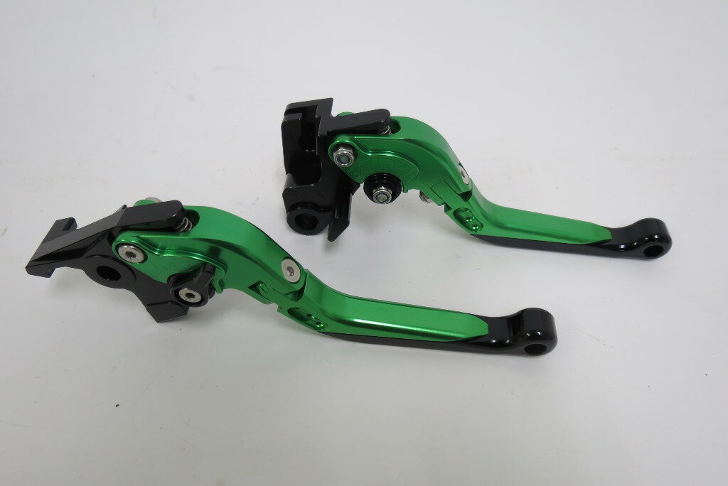 NINJA400 NINJA400R NINJA650R ER-6N/F ビレットレバーロング 緑