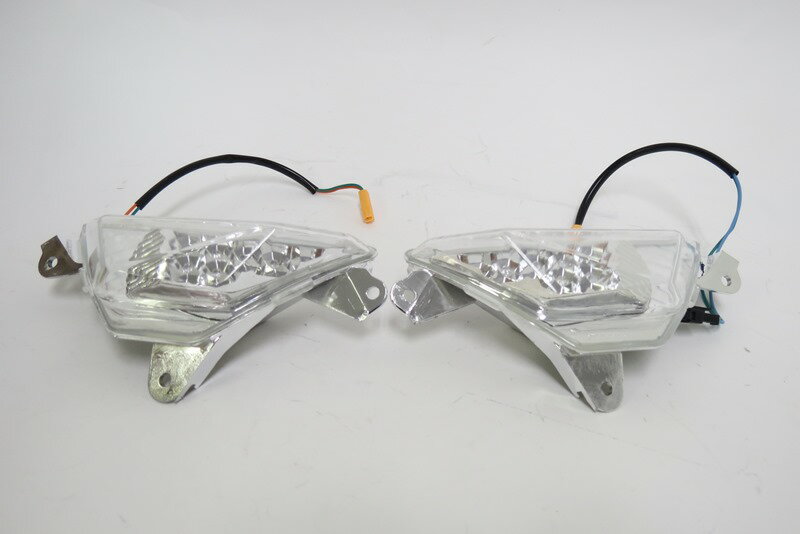 LEDウィンカー　NINJA250　EX250L Ninja400 EX400E　Ninja300　EX300 ninja650 左右セット クリア