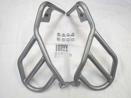 BMW R1200GS R 1200 04-12年フロントエンジンガード シルバー a3