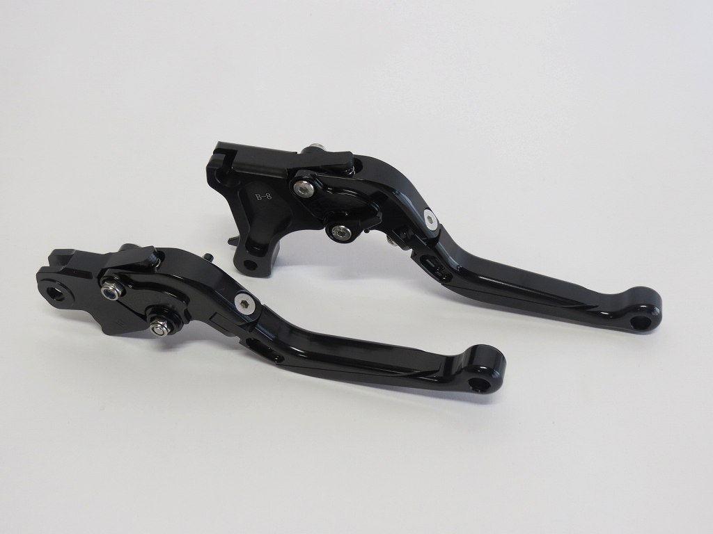 BMW F800GS/R/GT F800S F700GS F650GS ビレットレバー ロング 黒