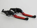 TMAX 530 2012-2019 TMAX 500 2008-2011 TMAX560 2020-2022 CNC ブレーキレバーセット 可倒式 黒×赤