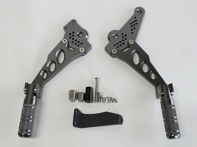 HONDA用 CT125 CT 125 2020 以降 CNC 調整式 リア バックステップ 灰