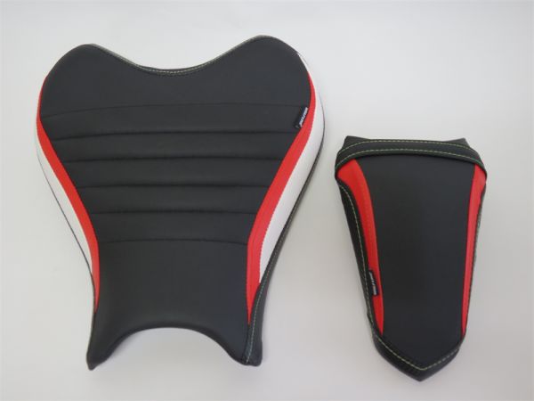HARLEY-DAVIDSON - YAMAHA用 YZF-R7 YZFR7 YZF R7 2022 以降 フロント＆リアシート カスタム 10mm アップ 赤