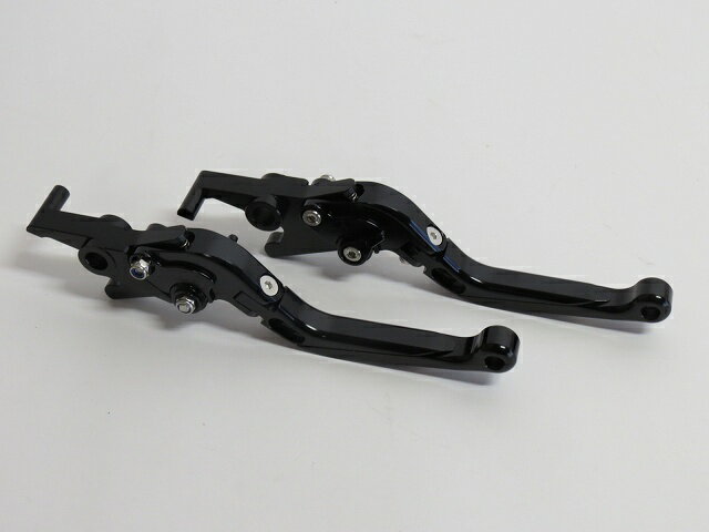 t-max TMAX 500 2001-2007 マグザム 2010-2012 CNC ブレーキレバーセット 角度調整 長さ調整 可倒式 黒