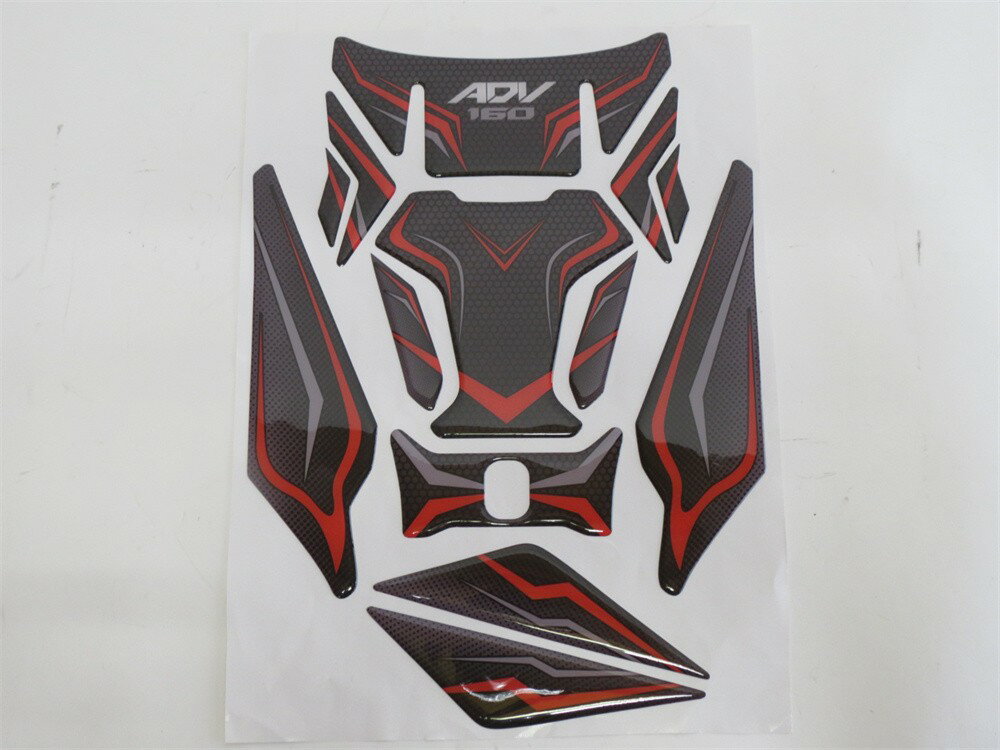 ADV 160 adv160 2023 以降 インナー ステッカー セット 赤
