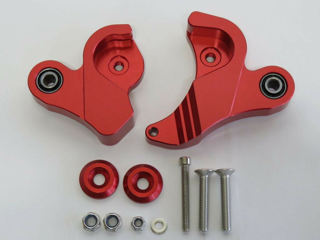 乐天商城 - XMAX x-max xmax 2023 以降 新型 sg70j cnc 30mm ローダウン リアショック アジャスター赤