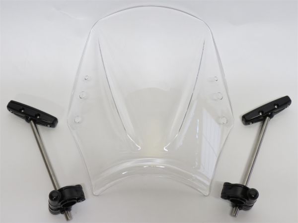 ハンターカブ CT125 CT 125 クロスカブ CC110 汎用可 ウインドシールド スクリーン セット C クリア