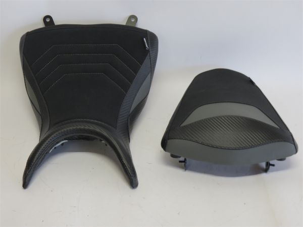 yzf-r25 YZF-R25 R25 yzf-r3 2015-2024 mt-25 mt-03 2016-2024 カスタム フロント＆リア シート 10mm アップ 灰 B
