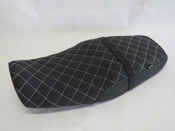 GB350S 2021以降 10mm アップ カスタムシート 黒 ダイヤモンド Bタイプ