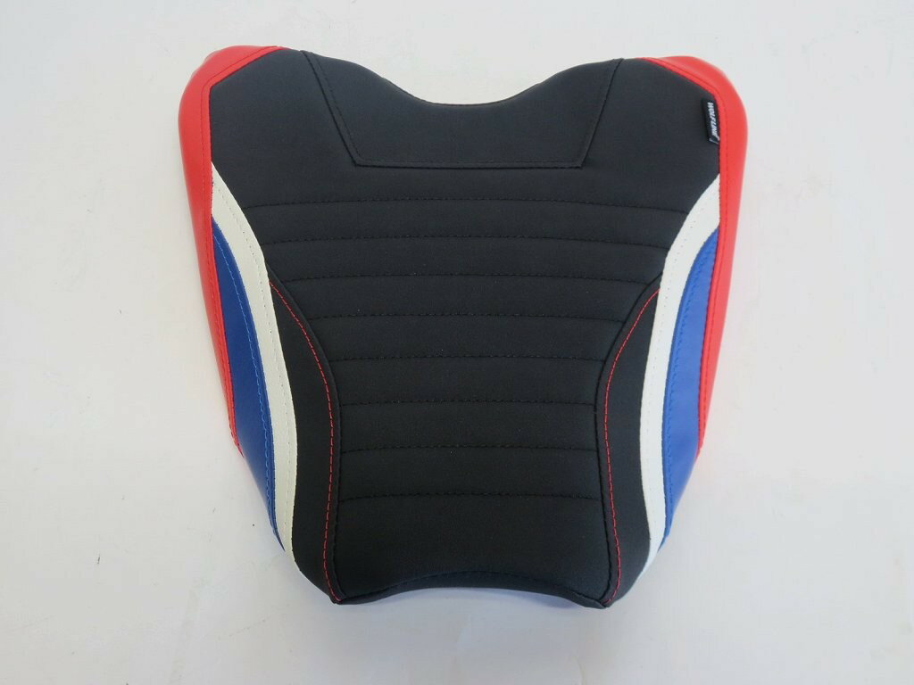 CBR1000RR-R cbr1000rr-r 2020-2024 フロントシート カスタム 10mm アップ ストライプ 黒×赤青白