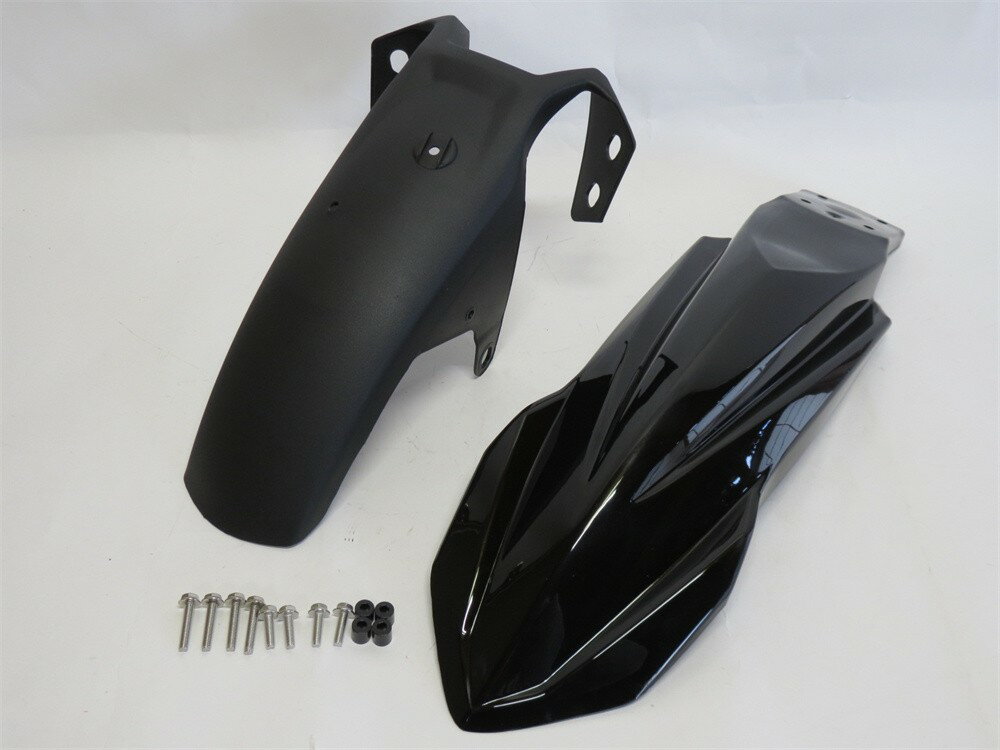 TENERE700 テネレ700 2020 以降 カスタム フロントフェンダー 黒艶ありのサムネイル