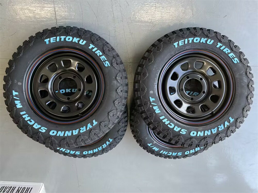 ジムニー 用 jimny用 タイヤ & ホイール 4本セット tires 185/85 R16 M/T 16インチ オフロード