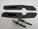 ADV 160 adv160 2023 以降 アルミ ステップボード C & パーキング ブレーキ レバー B セット 黒