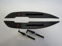 PCX / PCX e:HEV / PCX160 JK05 JK06 KF47 2021- アルミ ステップボード C & パーキング ブレーキ レバー B セット 黒