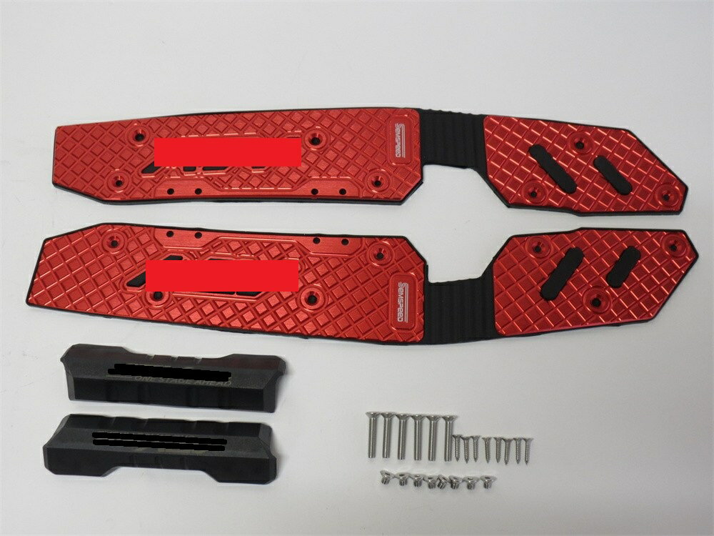 ADV 160 adv160 2023 以降 アルミ CNC ステップボード A 赤