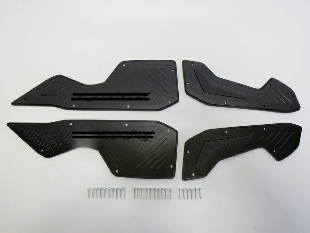 NMAX nmax n-max 2021年以降 新型 アルミ CNC ステップボード 黒 Bタイプ