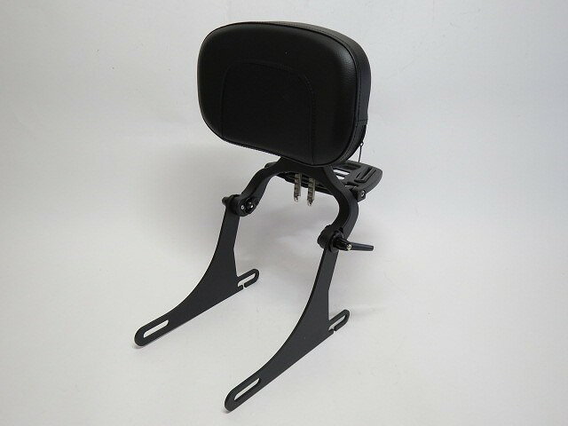 harley用 Dyna Super Glide FXD FXDB Low Rider マルチパーパス 前後調整可 バックレスト シーシーバー..