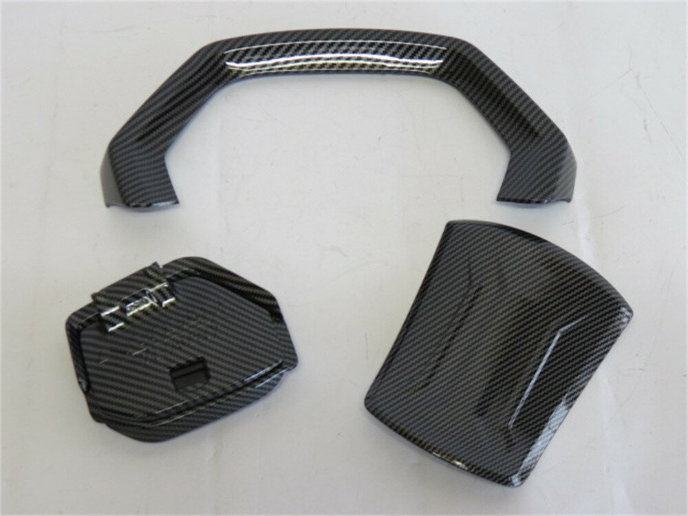 NMAX nmax125/155 n-max V3 2025 以降 サイドポケットカバー &タンクカバー&メーターカバー 3点setカーボン調