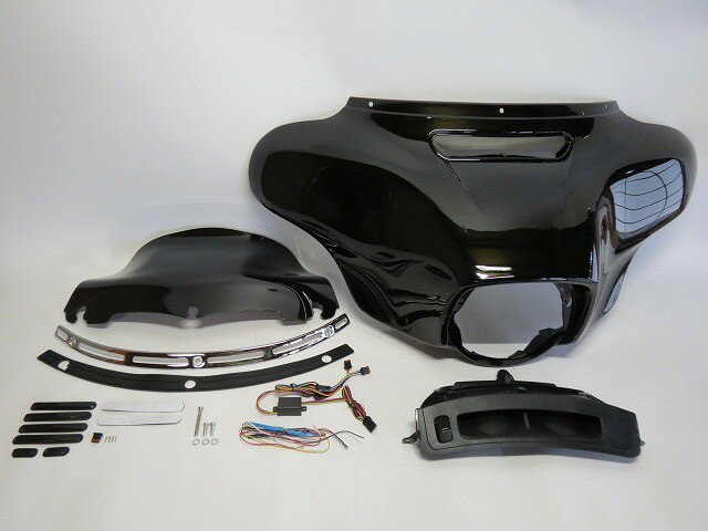 Touring 2014-2024 アウターウィング フェアリング & フロントガラストリム & エアダクト & スクリーン..