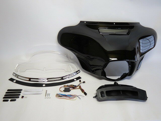 Touring 2014-2024 アウターウィング フェアリング & フロントガラストリム & エアダクト & スクリーン..
