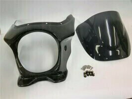 ビキニカウルカーボン 汎用　直径180 CB1300SF　セット Bタイプ