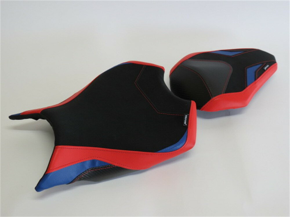 CBR250RR cbr250rr MC51 2017-2025 カスタム フロント＆リア シート 本体あり 赤X青