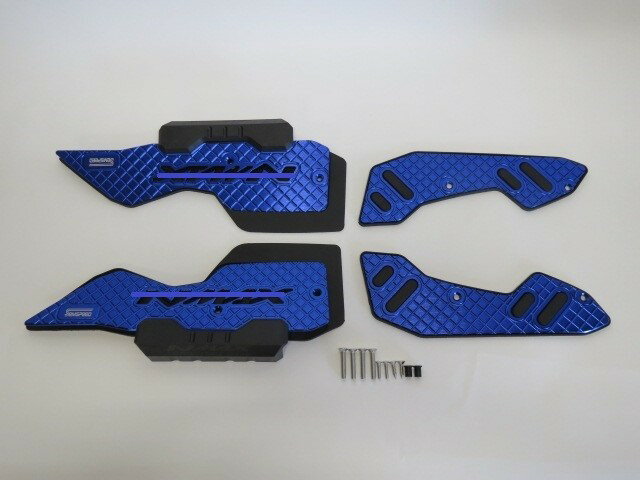 NMAX nmax125/155 n-max V3 2025 以降 CNC アルミ ステップボード スリップ防止機能付き 青