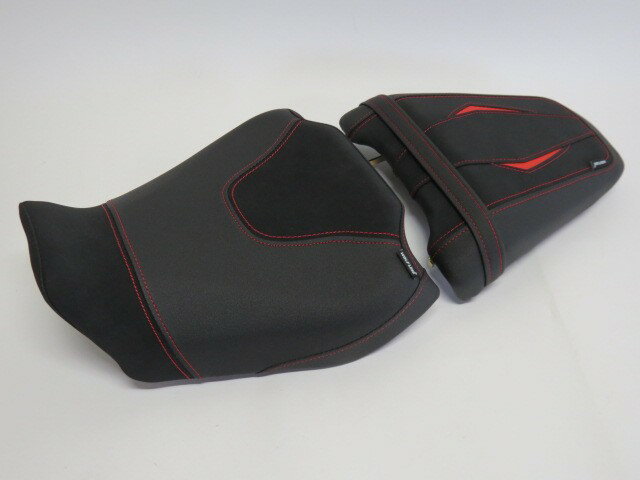CB650R CBR650R cb650r cbr650r 2024 以降 フロント＆リア シート 本体あり 黒×赤線