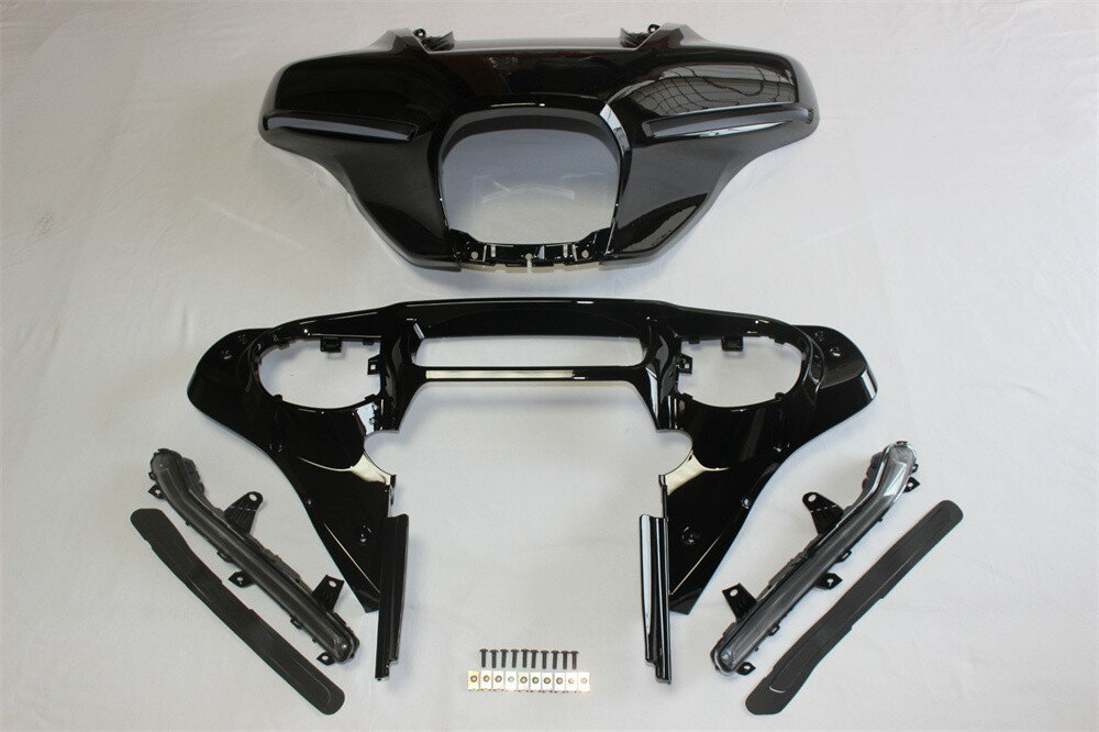 Harley用 CVO ストリートグライド FLHXSE 2023-2025 FLHX 2024 ターンライト & アウター&インナーフェ..