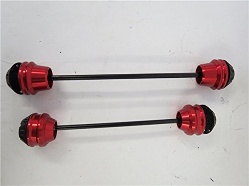 YZF-R3/R25 mt-25/03 フロント/リアアクスルスライダー 赤