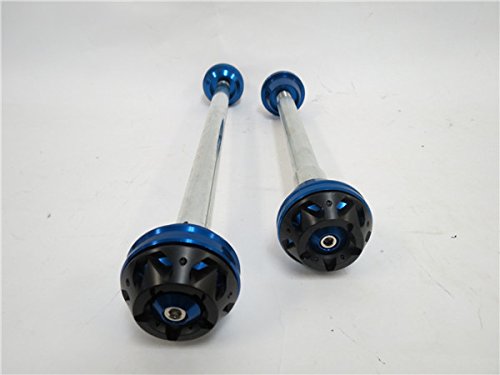 乐天商城 - NC700S/X NC750S/X 12-16年フロント/リアアクスルスライダー 青