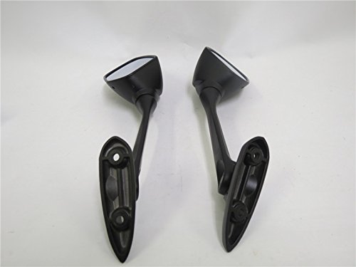 Yamaha YZF-R25 r25 yzf-r25 ミラー 左右セット 黒