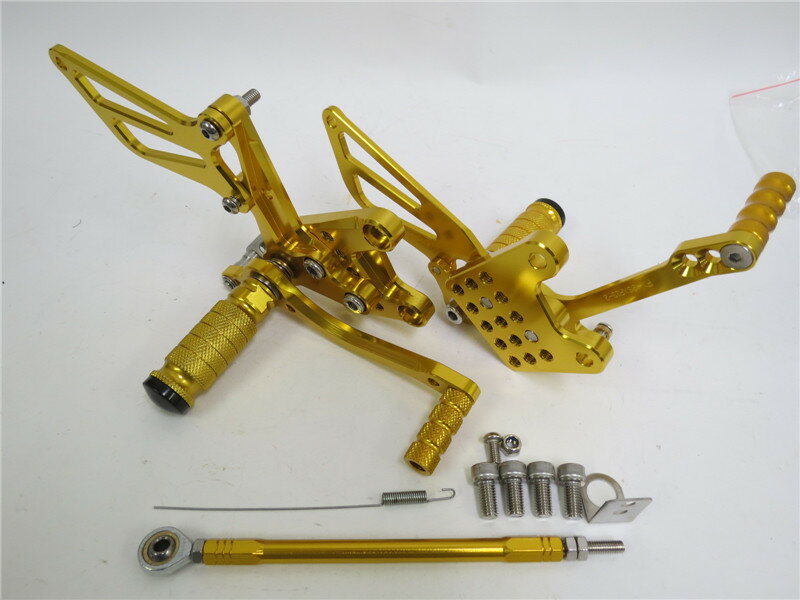 CNC 調整式 gsx-r1000 2000-2004 gsx-r750 1996-2005 gsx-r600 2000-2005 SV650/S SV1000/S 1998-2014 K1 バックステップ 金