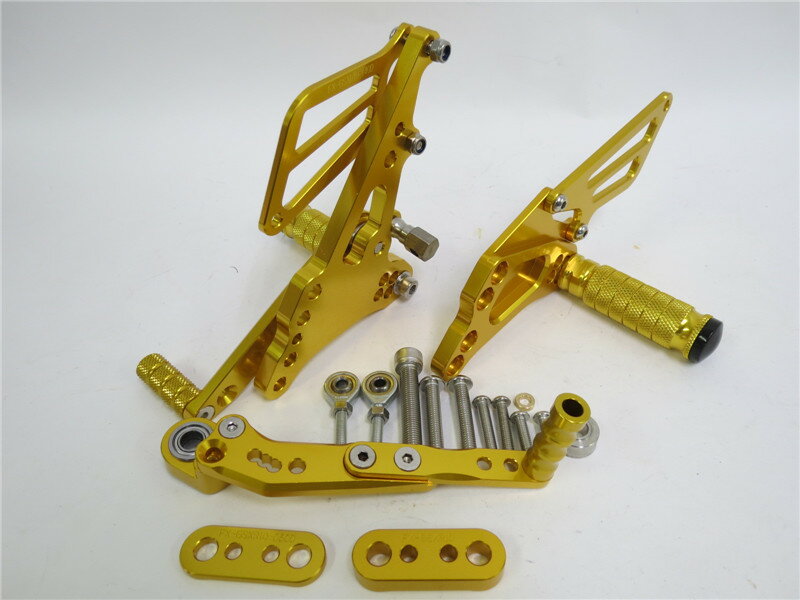 CNC 調整式 gsx-r1000 2009-2016 K9 バックステップ 金