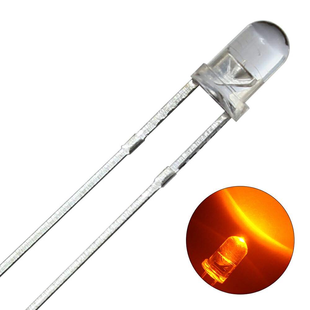 LED 3mm ˤƷ  8000-10000mcd ȯ 50