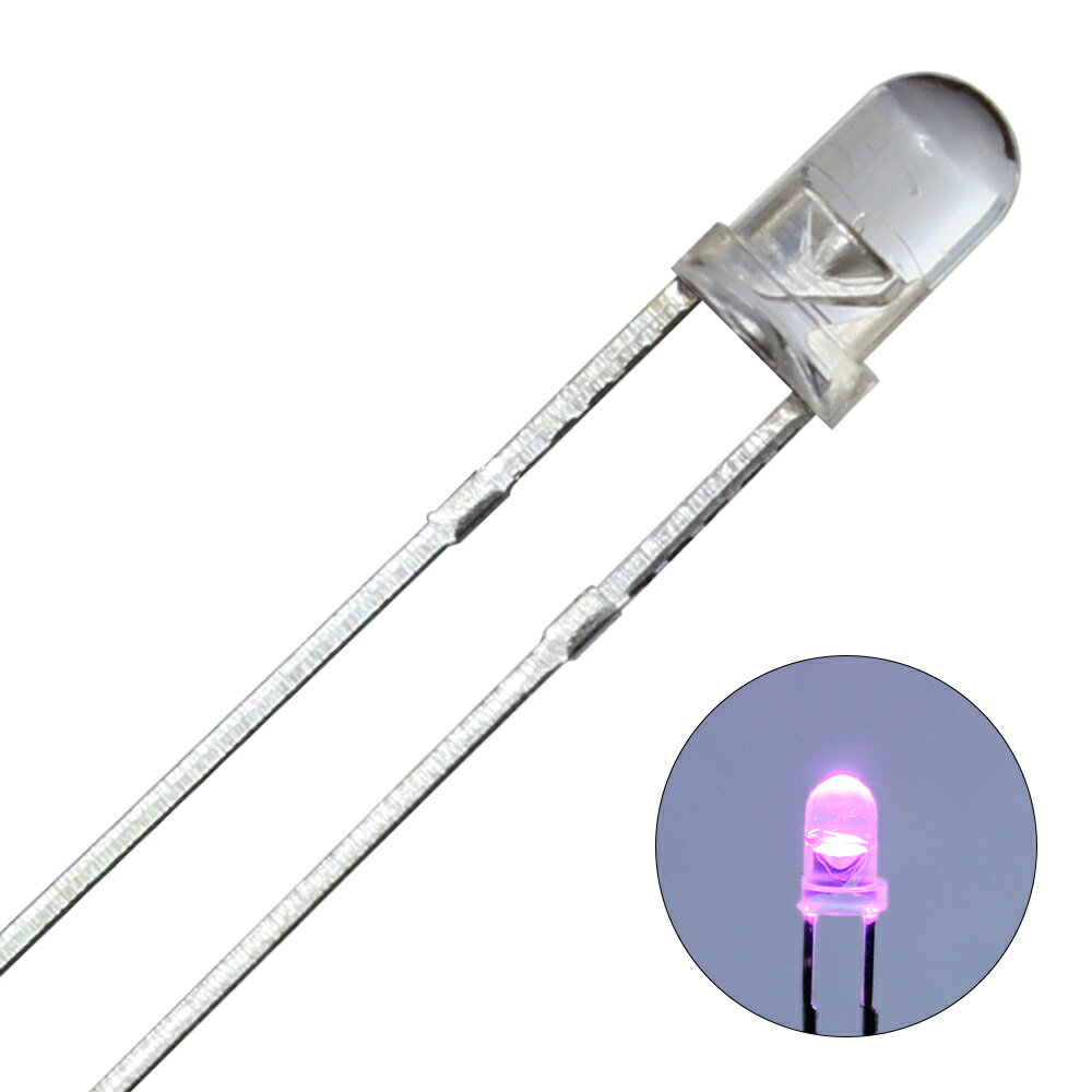 LED 3mm ˤƷ ԥ 1 ư եå ȯ 50