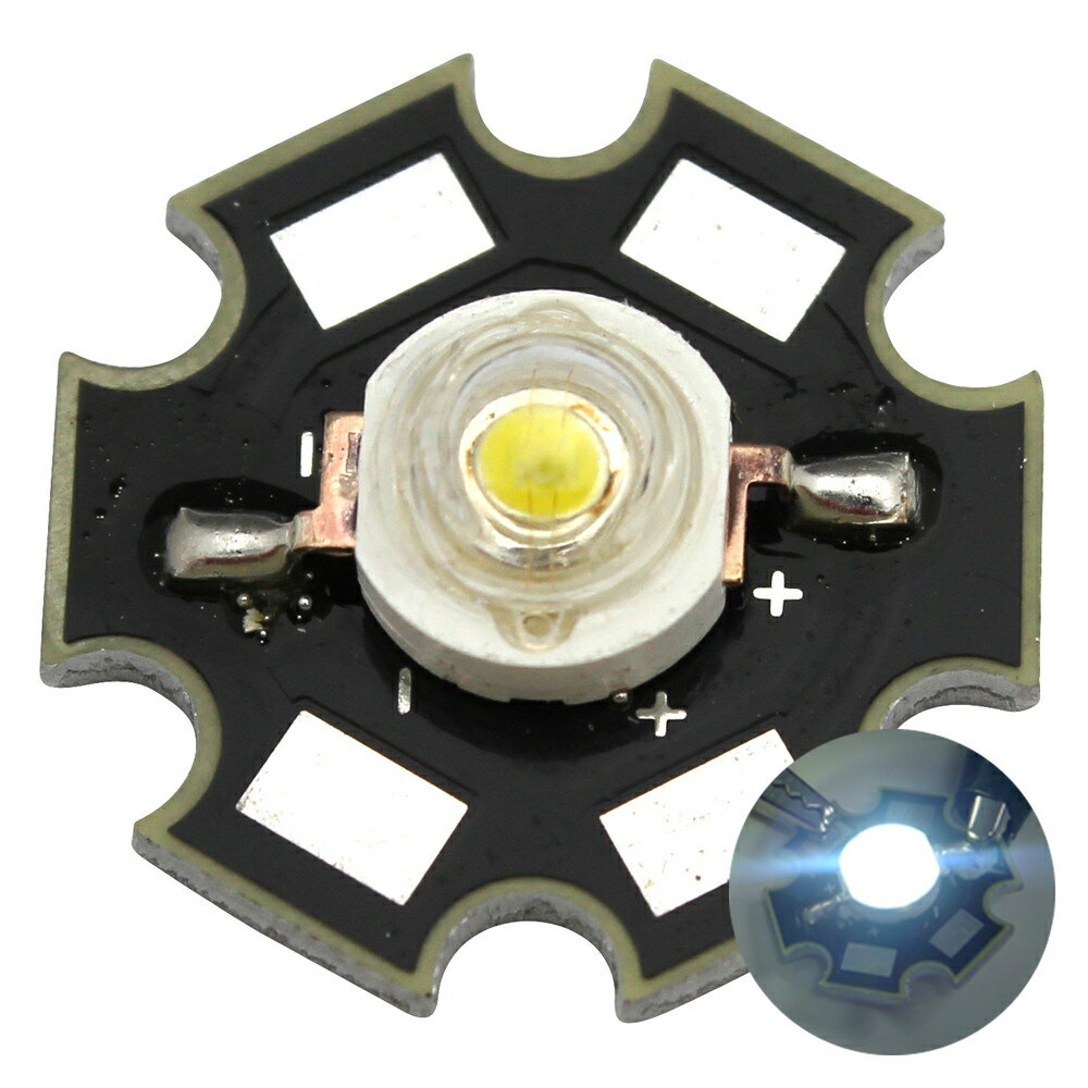 POWER LED 1W 白色 XGB-HPE6H12L41W-AL3 50個