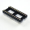ICソケット 標準ピッチ 2.54mm 22極 巾10.16mm 2個