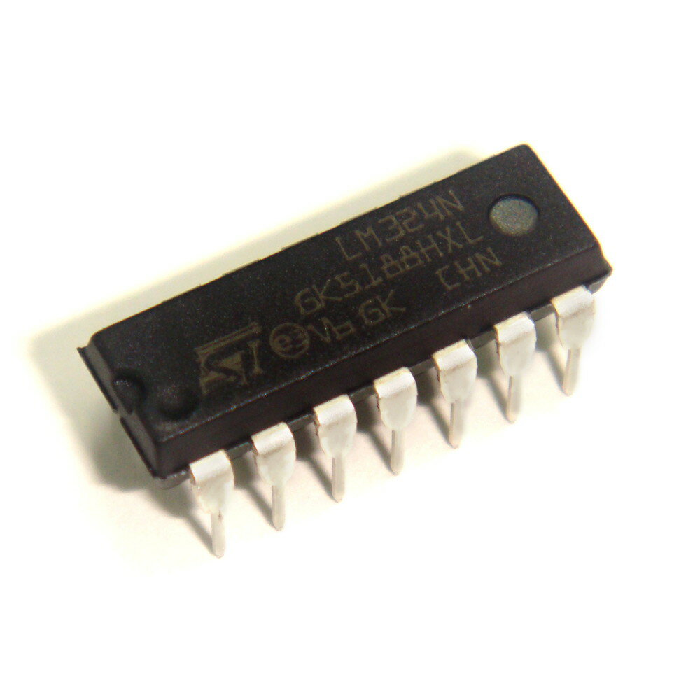 ST MICROELECTRONICS LM324N オペアンプ DIP 5